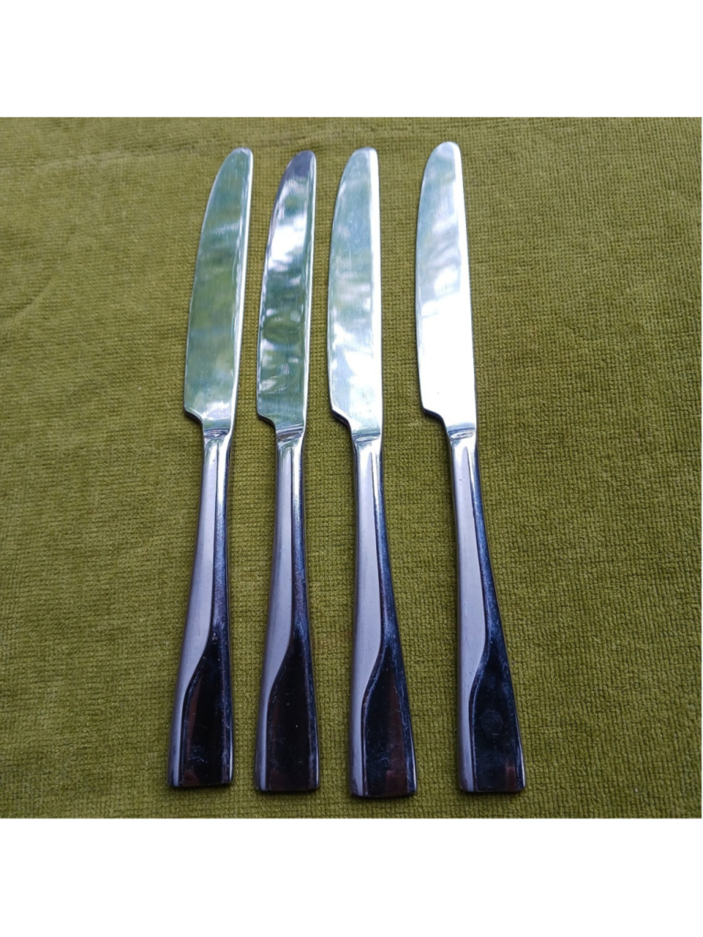 Oneida Splice Set of 4 Table Knives Stainless Steel Dinner Knife Replacement
